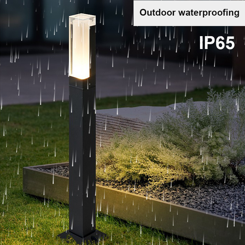 Shinyland Garden Lamp Ip65 Waterproof 7w 10w Modern Hotel Home Decoration Outdoor Bollard Led Lawn Light