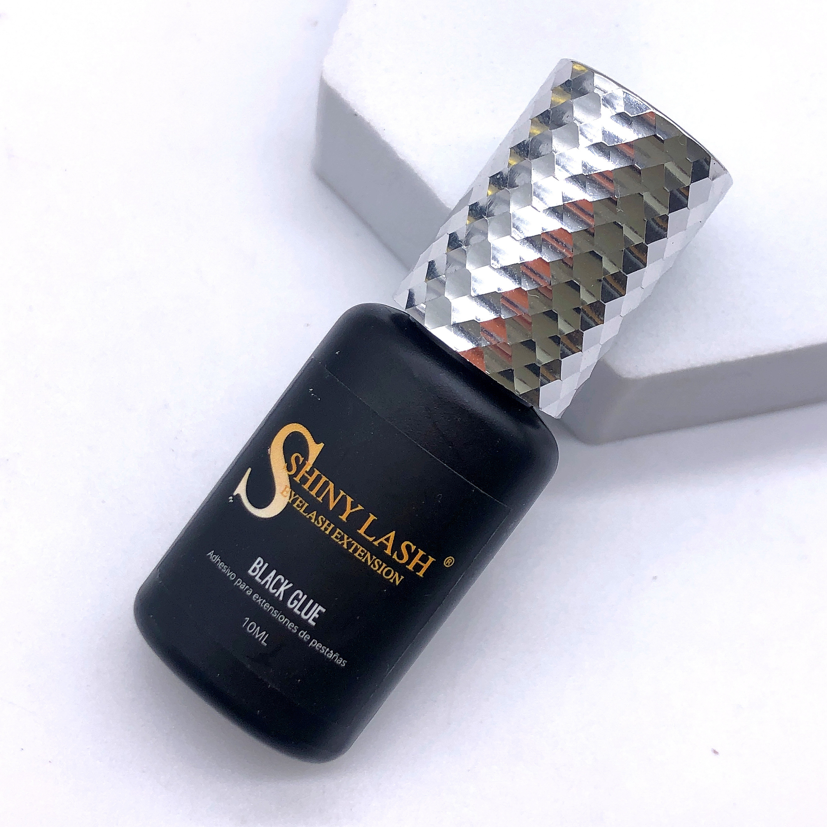 Wholesale Private Label 10ml Individual Lash Extension Adhesive Black Permanent Eyelash Glue with 1-2s Drying Time