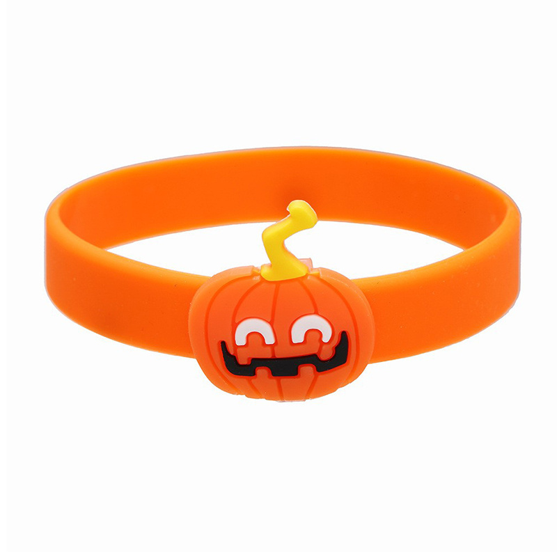 The Nightmare Before Christmas Custom Silicone Bracelet Anime Sports Bracelet Halloween Movie Rubber Bracelets Bangles Wristband