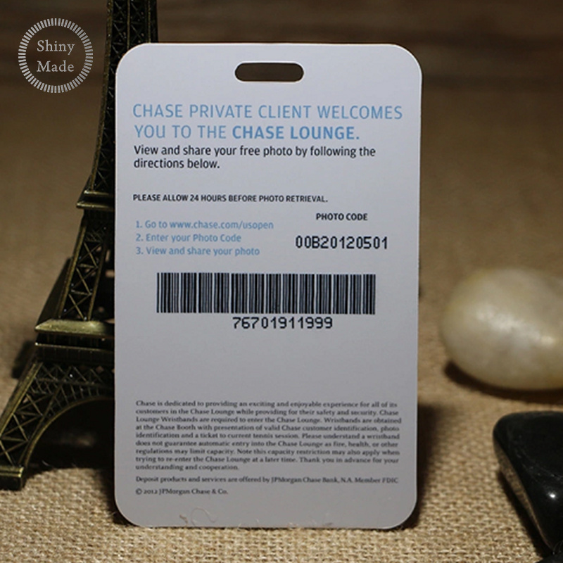 Plastic barcode customized printed loyalty gift pvc card