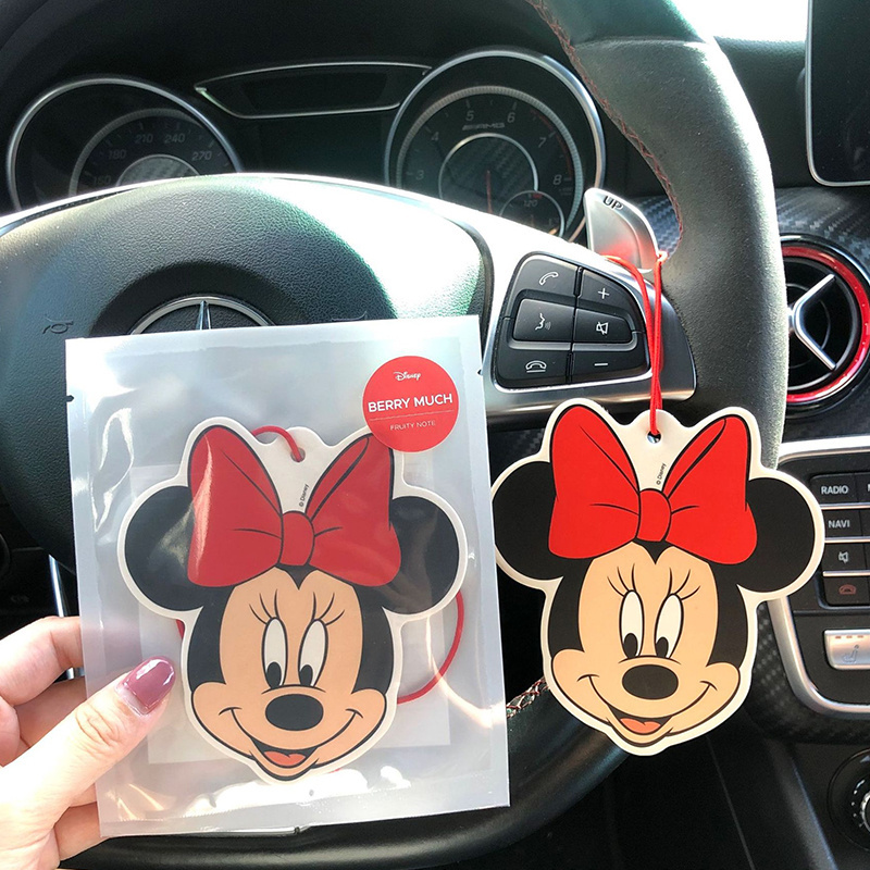 Scented Sticker Paper Luxury Women Sexy Car Air Freshener For Car Kawaii Air Car Freshener