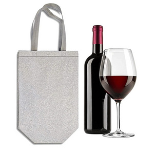 Wholesale Hot Non Woven Lamination Tote Bag New Non Woven Wine Bag Wine Packaging Gift Non Woven Dust Fabric Bag With Brand Name