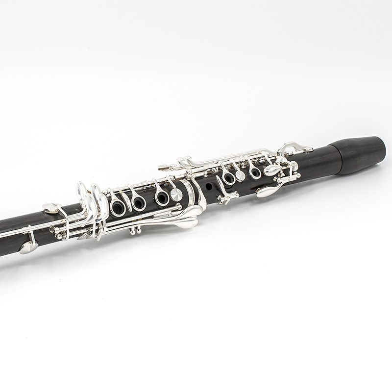 hight quality 17 Keys Professional Silver Plated black Bb Ebony clarinet