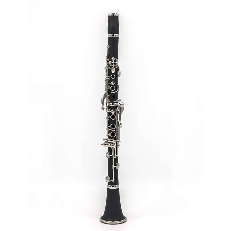 Chinese manufacture production Silver Plated Bb tone Contrabass metal Clarinet