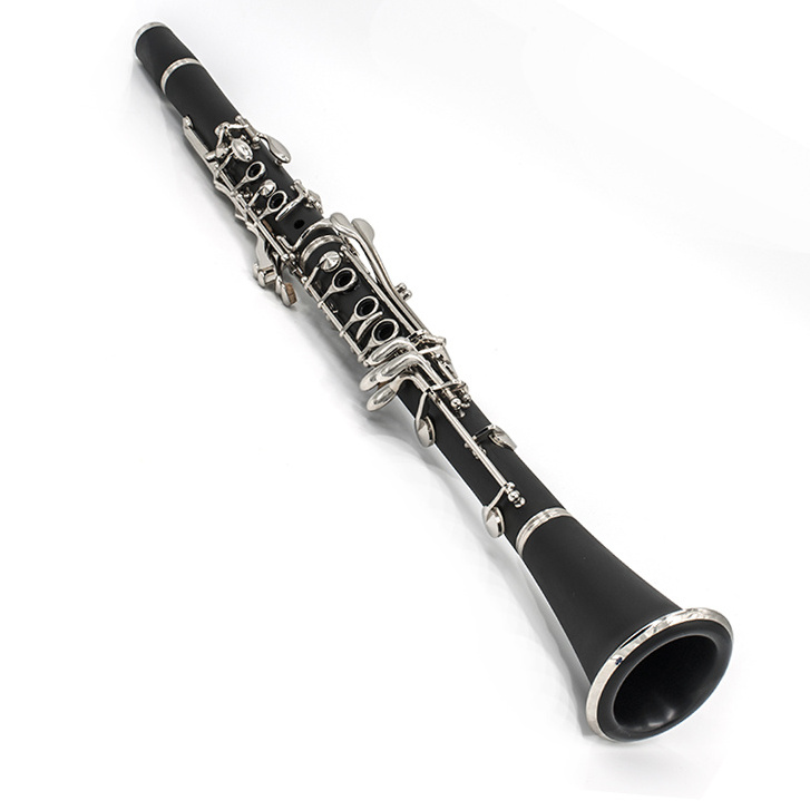 Chinese manufacture production Silver Plated Bb tone Contrabass metal Clarinet