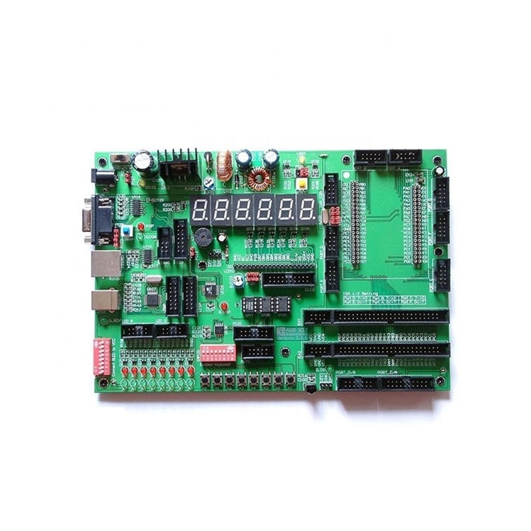 Customized PCB Assembly Board SMT PCBA Prototype Green Solder Mask HASL Surface Finishing Electronic Circuit Board Design