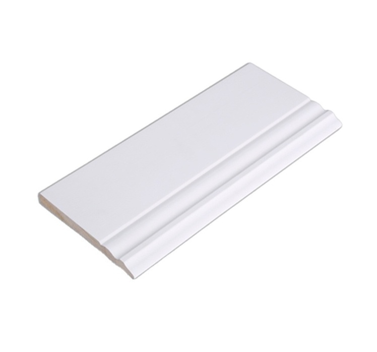 Cheap Water Resistant Wooden Wall Floor Skirting Architrave Moulding For Door