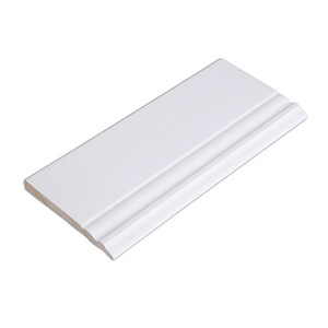 Cheap Water Resistant Wooden Wall Floor Skirting Architrave Moulding For Door