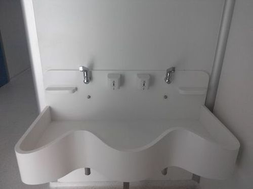 Best quality factory supplies corians solid surface counter top wash basin