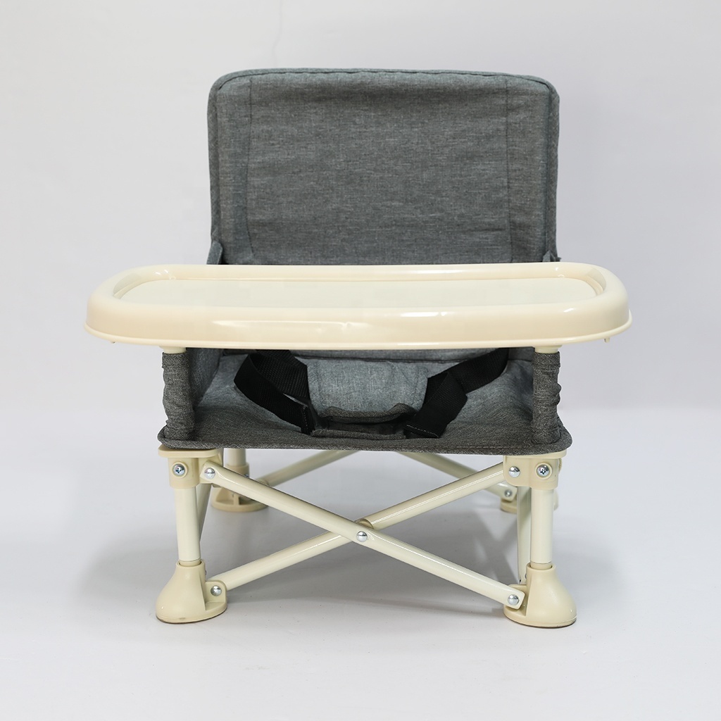 Portable Foldable Fast Easy Fold Compact Outdoor Baby Feeding Eating Seat Booster Chair For Travel Dining