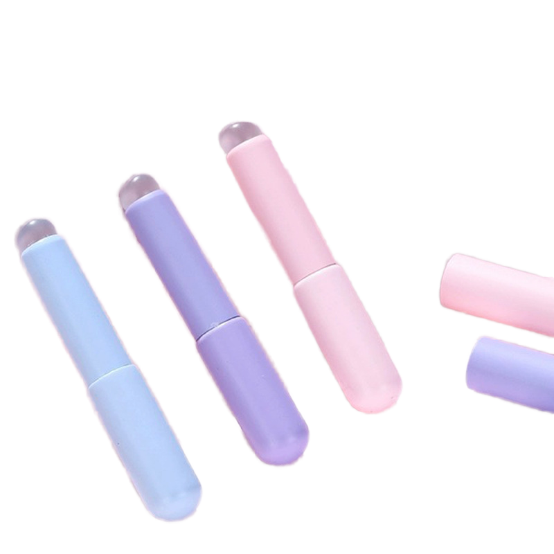 Silicone Halo Dye Brush Dustproof portable multi-function patting glue halo dye pen concealer brush Wholesale 4 Types