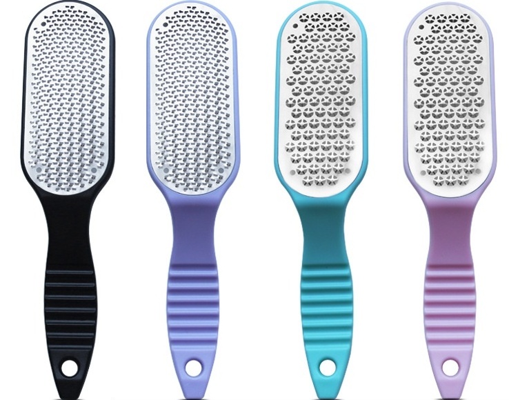 Professional Wholesale Stainless Steel Callus Remover Foot File Scraper Tools Effective for Dead Skin Removal for feet care