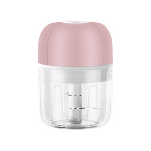 Dropshipping New Product Electric Portable Cordless Mini Food Processor Mini Garlic Mincer Chopper Bpa Free