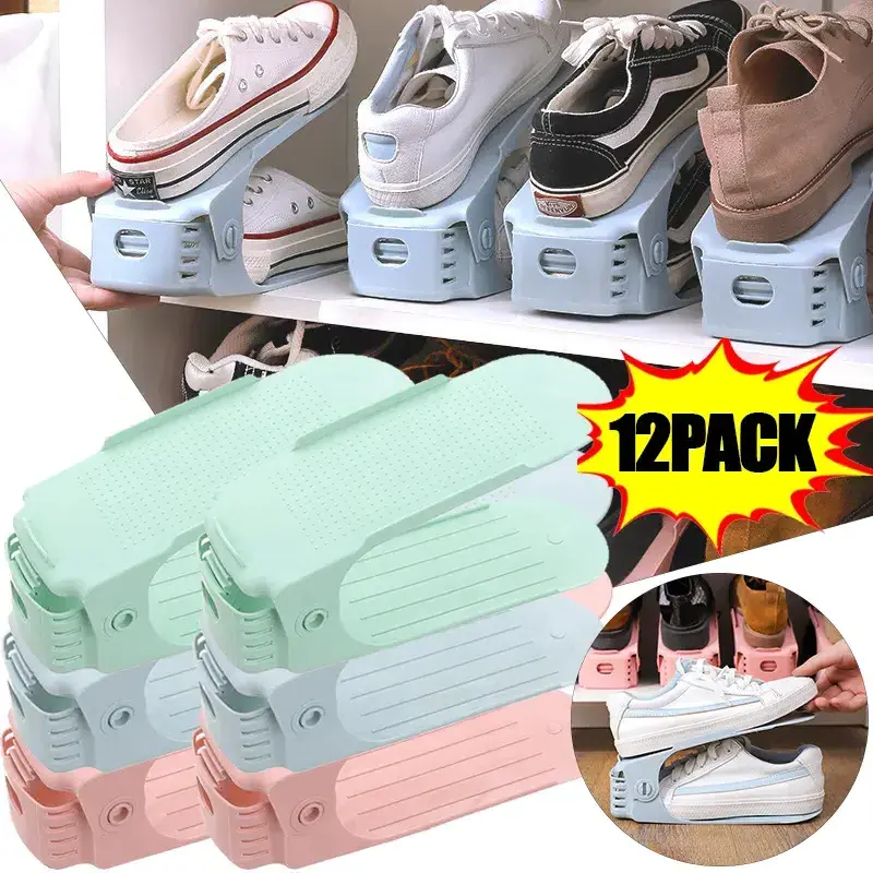 Dropshipping Products 2024 Ultra-high Quality Portable Shoe Rack Organizer Shoe Slot Space Saver Shoe Rack Organizer