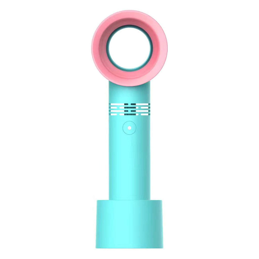 Dropshipping Products 2024 Portable Handheld Bladeless Fan USB Rechargeable Electric Summer Cooling Fan