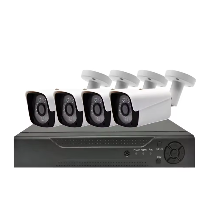 Factory Outdoor 1080 8MP 5MP 2MP 4CH Security Set 4K AHD DVR Kit Camera Video Surveillance 4 Channel CCTV security camera system