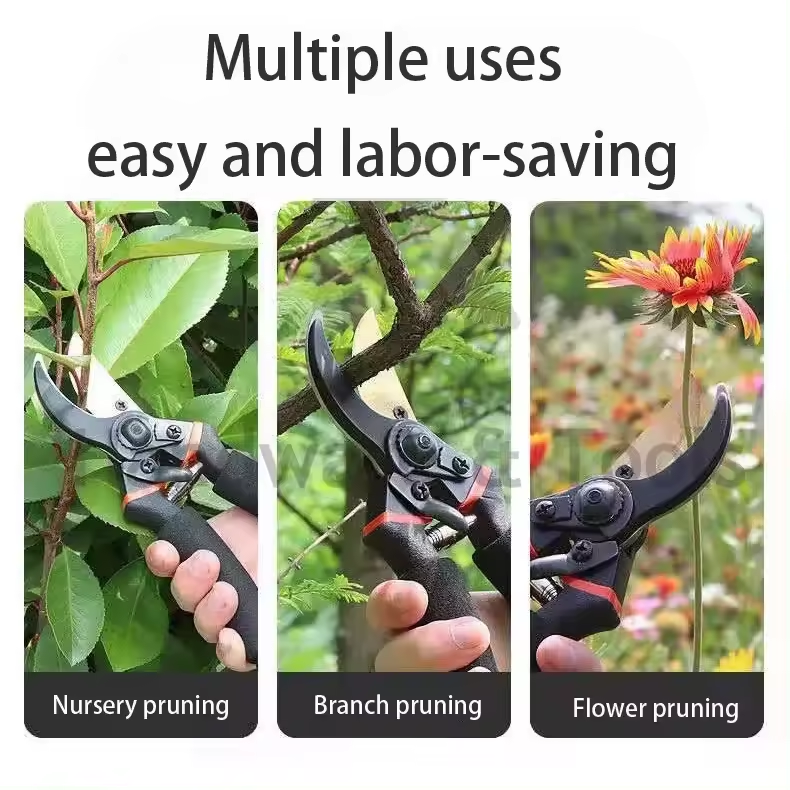 Pruner garden tools plant shears premium bypass pruning shears for your garden Hand Tool Secateurs Trimmer