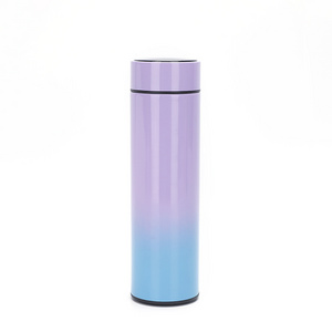 Insulated Water Bottles - Insulated Stainless Steel Water Bottles LED Temperature Display BPA Free Water Bottle for School