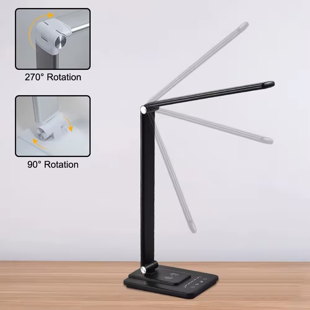 Student reading lamp led light creative folding desk bedroom bedside lamp eye protection led lamp