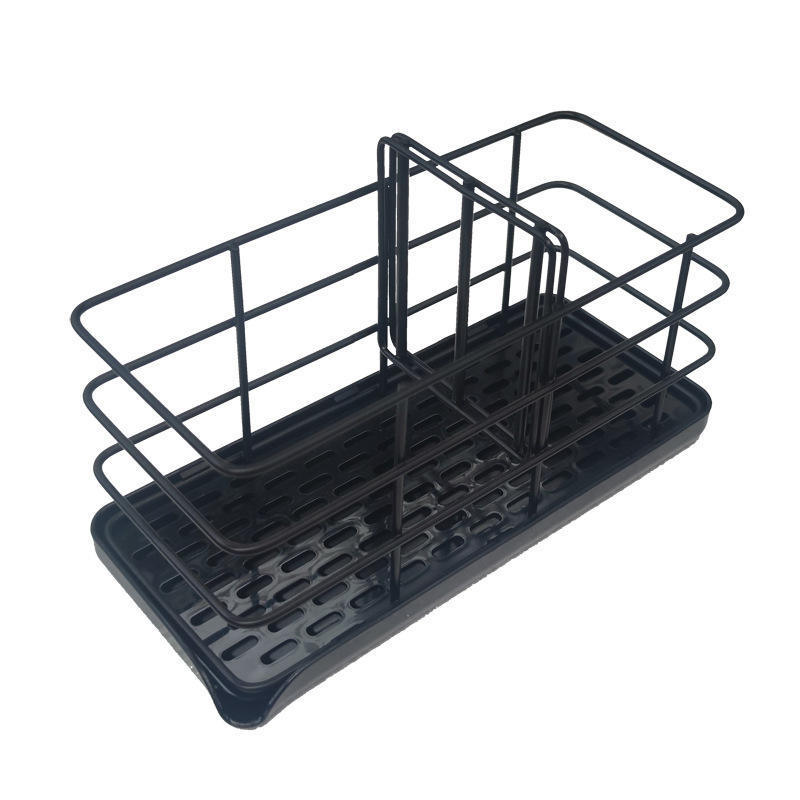 Stainless Steel Storage Rack Sink Caddy Organizer Sponge Holder with Drainer Stand for Home Kitchen Bathroom