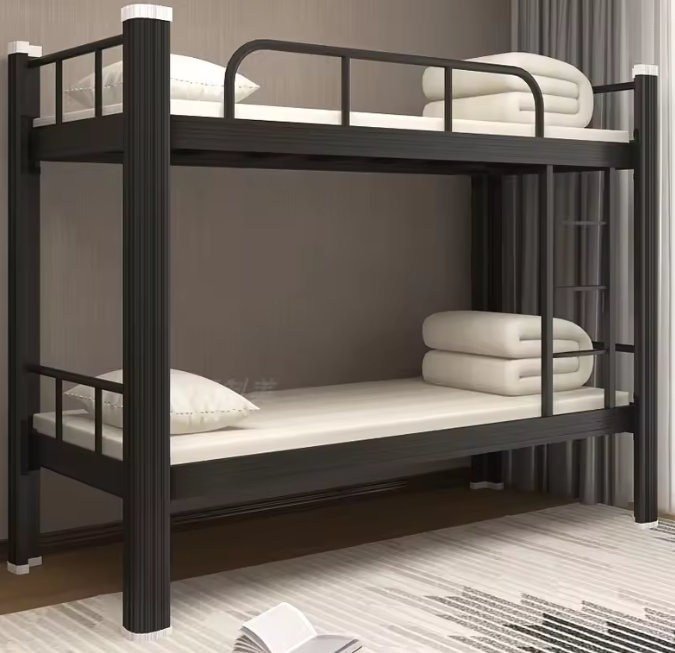 Commercial Steel Double Decker Bunk Bed for Adults and Students Metal Beds Litera para adultos