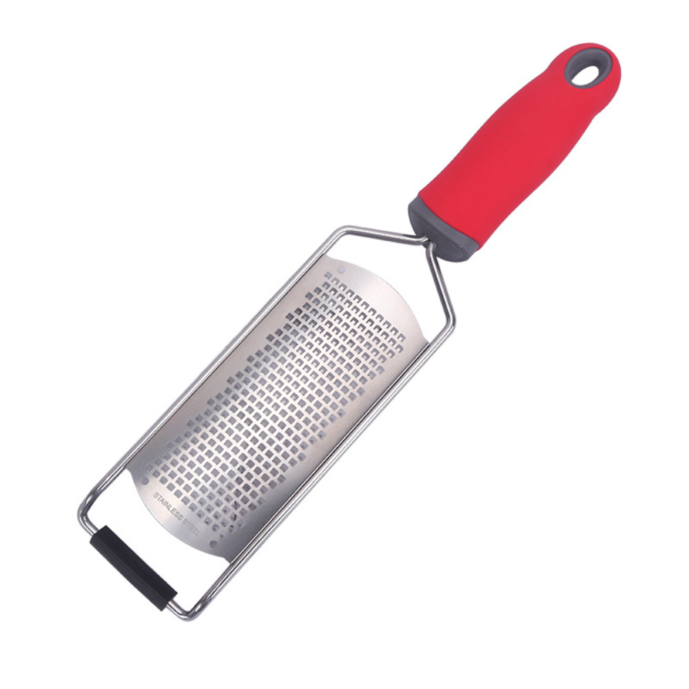 PRO Lemon Zester Heavy Duty Cheese Grater Vegetable Cheese Lemon, Ginger Grater Shredder Stainless Steel Grater