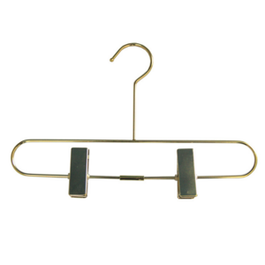 Children Long hook metal pants clip children's baby function hanger clothing store 30CM  children's pants rack