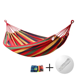 Canvas Hammock Bed Folding Double Hanging Nylon Wholesale Swing Portable Outdoor