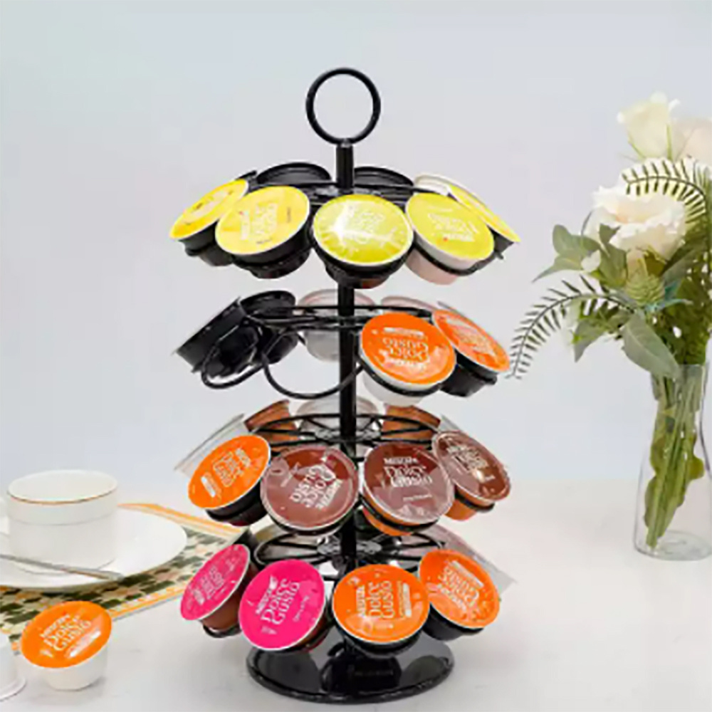 K cup Coffee Capsule Holder with 36 K cups, Coffee Pods Holder Storage Organizer Stand