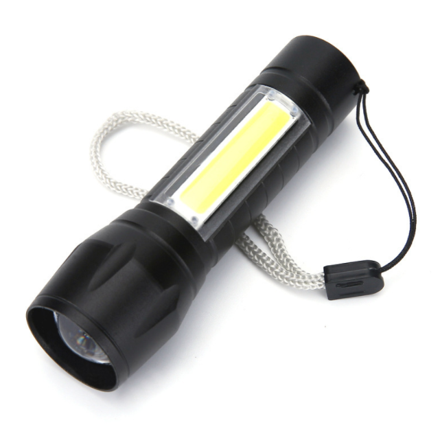 Compact Rechargeable EDC Pocket Clip Mini Aluminum Torch Portable Outdoor Flashlight Hot Sale Mini Torch