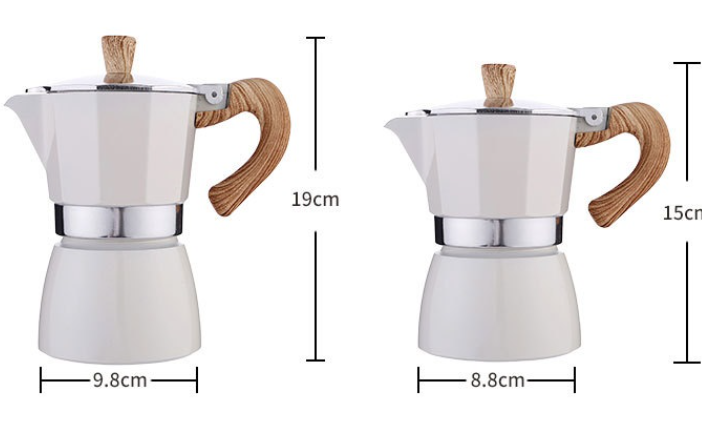 Stovetop Materials Mocha Italy italian 3 Cup Cups Espresso 150ml Mini Stove Expresso Maker Ama Black Moka Pot Coffee Maker