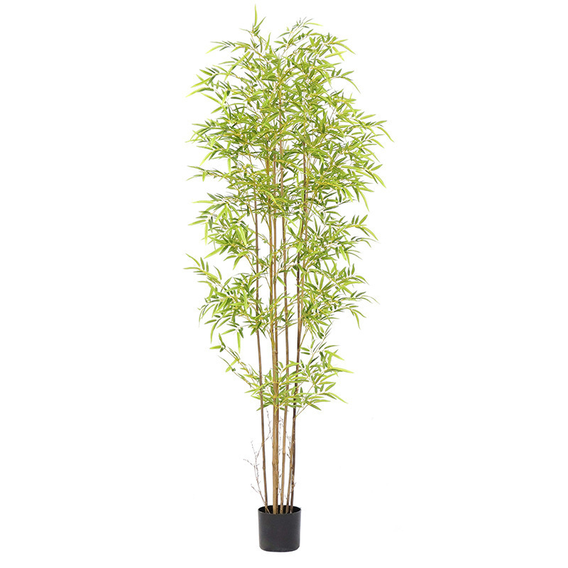 Home Furniture Decor Green Plant Outdoor Bamboo Tree Artificial Plastic Plants for Indoor and Outdoor Use