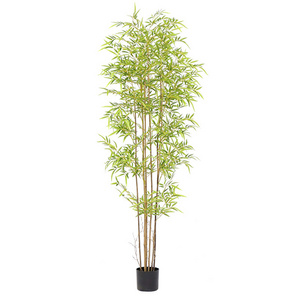 Home Furniture Decor Green Plant Outdoor Bamboo Tree Artificial Plastic Plants for Indoor and Outdoor Use