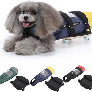 Dog Drag Bag For Rear Legs Protect Chest Limbs Drag Bag For Disabled Dogs Wheelchair For Back Legs Disabled Dog Cat