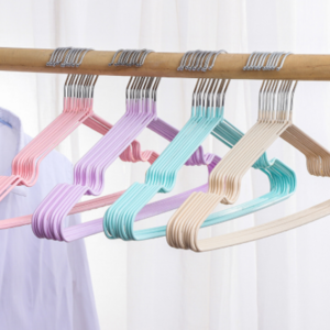 Super Durable and Flexible Metal Hanger for Wet and Dry Clothes