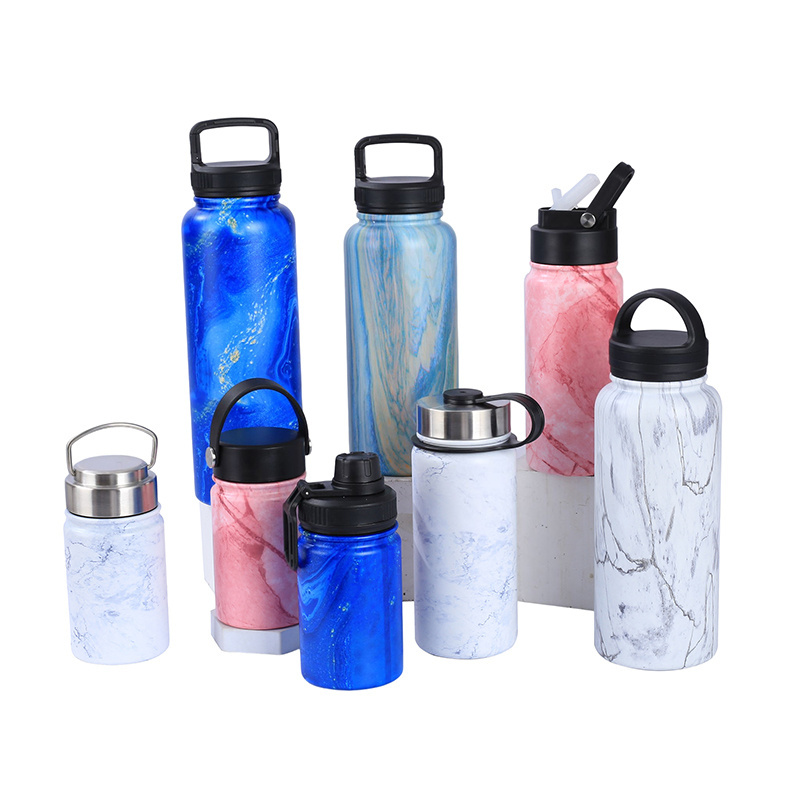 Wholesale Top Seller Thermos  Coolers Tumblers Vacuum Insulated Stainless Steel Water Bottle With Lid