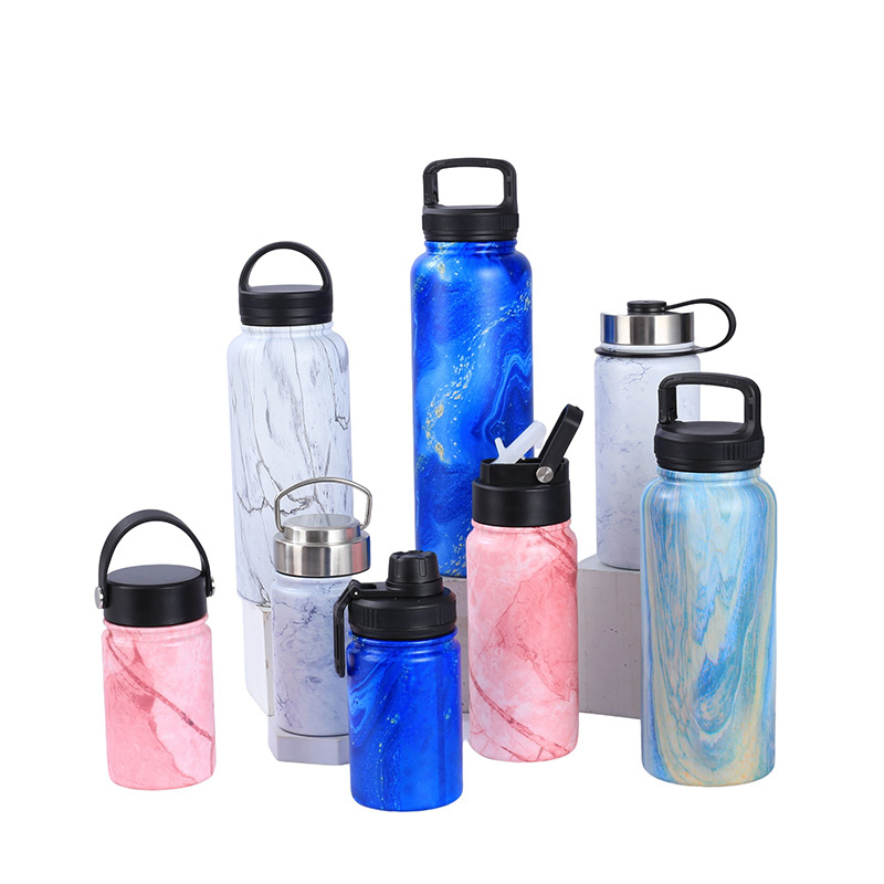 Wholesale Top Seller Thermos  Coolers Tumblers Vacuum Insulated Stainless Steel Water Bottle With Lid