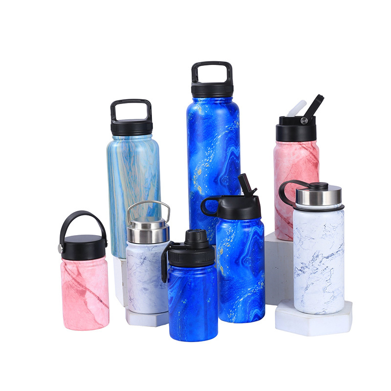 Wholesale Top Seller Thermos  Coolers Tumblers Vacuum Insulated Stainless Steel Water Bottle With Lid