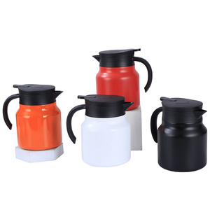 304 stainless steel vacuum insulated pot thermos European style coffee pot household thermos gift Roman pot with tea infuser