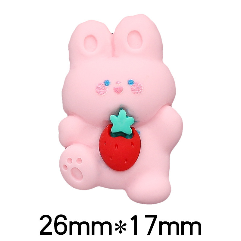 Love Little Bear Rabbit  patch DIY cream glue accessories hairpin cave shoes 3D factory outlet