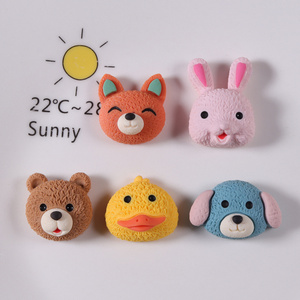 Kawaii Cartoon Little Animal Rabbit Dog Bear Slime Charms Flat Back Resin Slime Making Supplies For Scrapbooking Crafts