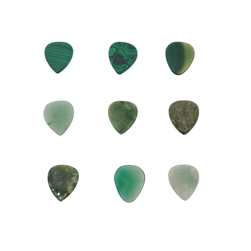 natural gemstone guitar picks custom wholesale guitar finger pick