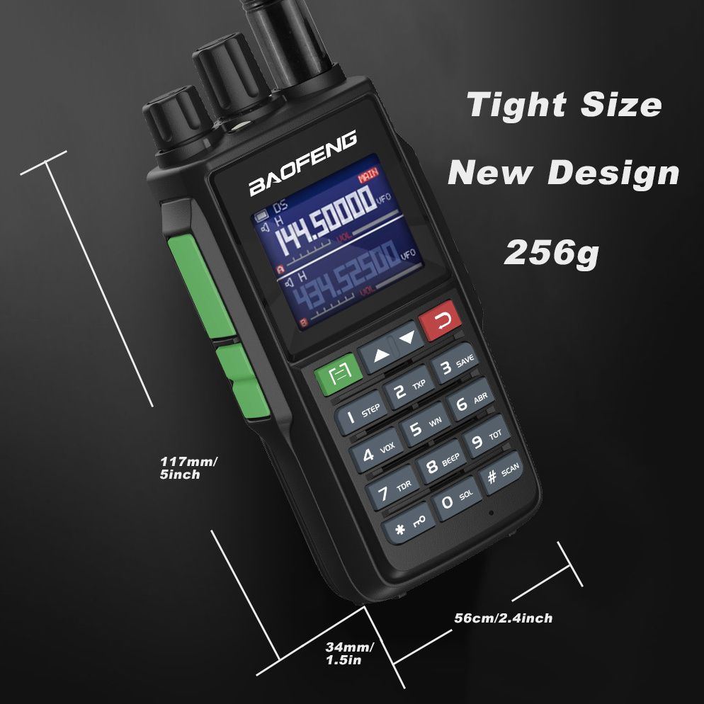 Baofeng UV-22L Two Way Radio High Quality Tri Band Ham Radio NOAA 999CH Wireless Woki Toki UV22 Walkie Talkie