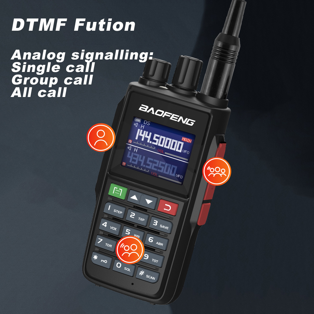 Baofeng UV-22L Two Way Radio High Quality Tri Band Ham Radio NOAA 999CH Wireless Woki Toki UV22 Walkie Talkie