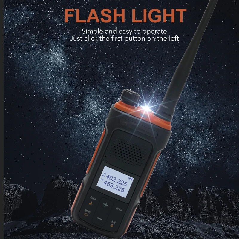 UV 11 Long-Range Rechargeable Two-Way Radio Long Distance Walkie Talkie with High Quality Sound