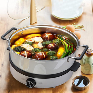 2020 NEW grill and hotpot Top One Grill and Hotpot - Home electric hot pot cooker