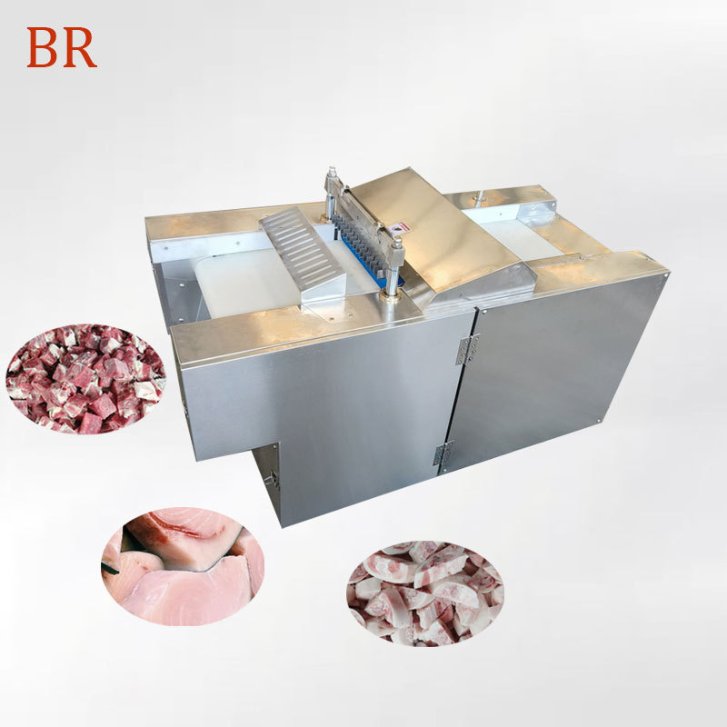 Food processing meat cutting machines automatic frozen meat dicing machine chicken cutter machine