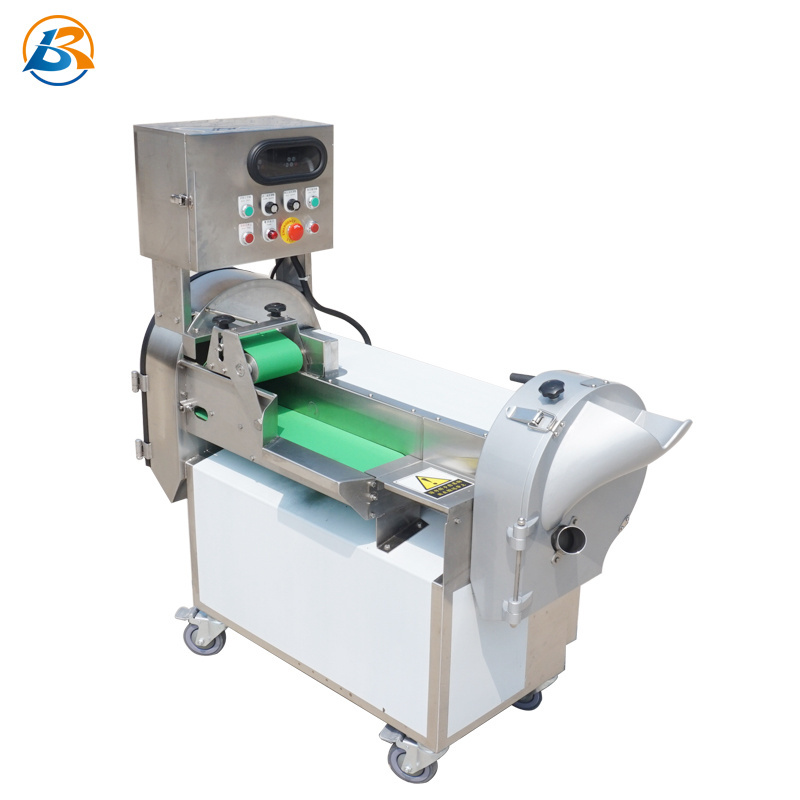 304 stainless steel double-head automatic fruit vegetable cutting dicing slicing machine