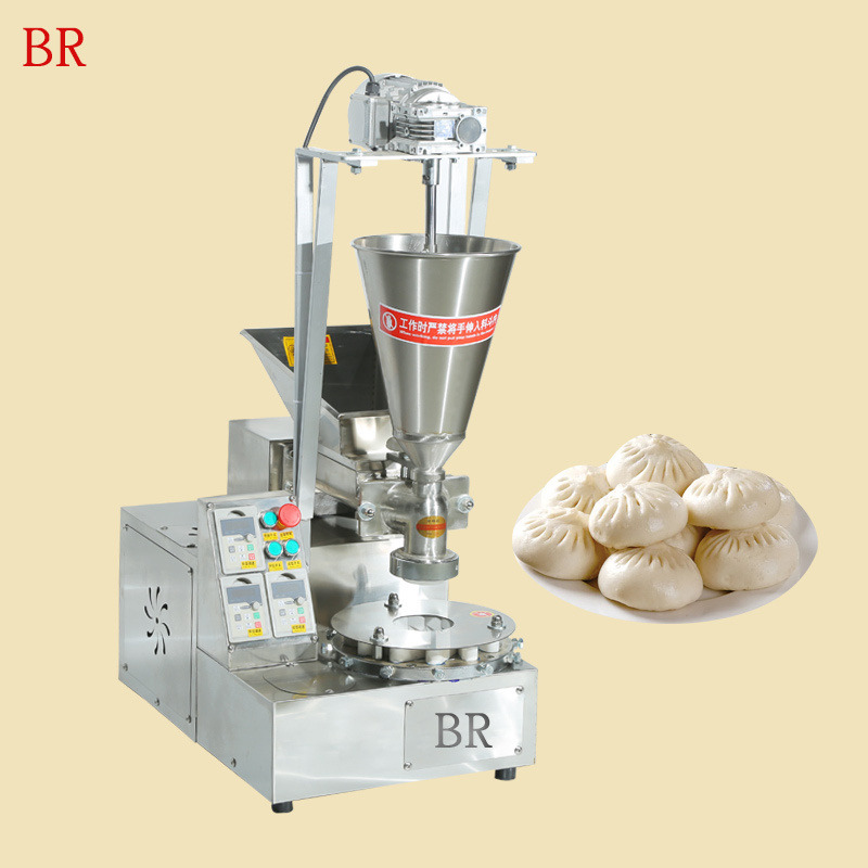 2022 High Efficiency Bun Making Machine Automatic Small Steamed Stuffed Bun Baozi Nepal Momo Dimsum Making Machine