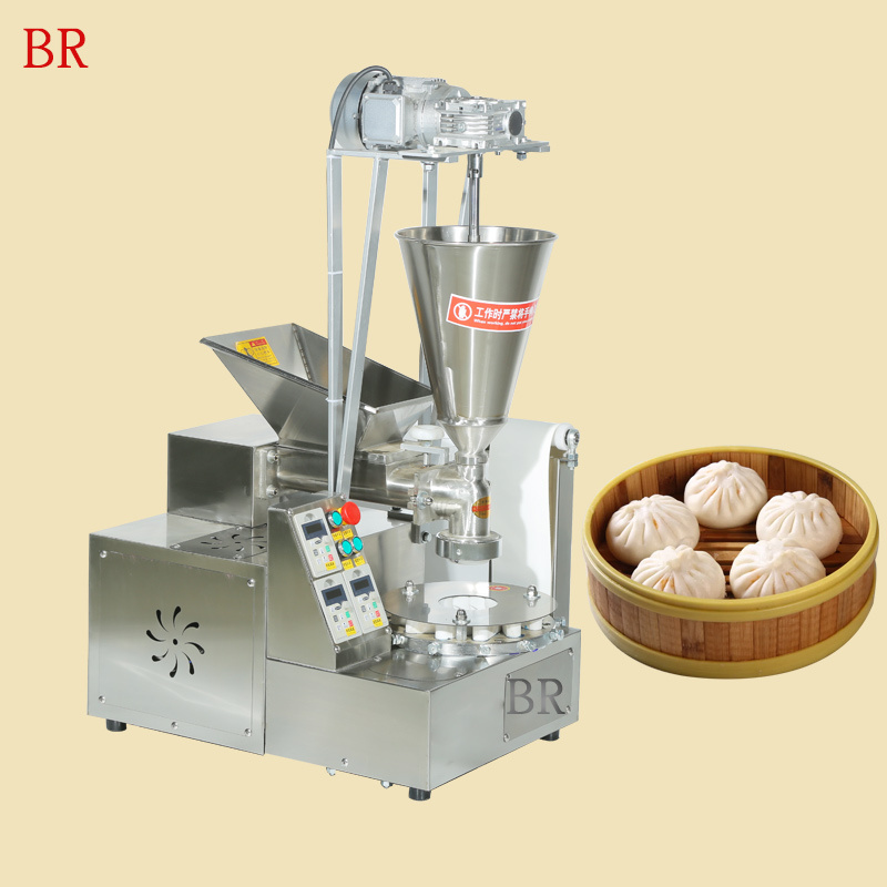 2022 High Efficiency Bun Making Machine Automatic Small Steamed Stuffed Bun Baozi Nepal Momo Dimsum Making Machine